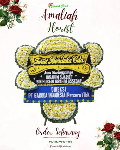 Papan Bunga Duka di Sokoduwet